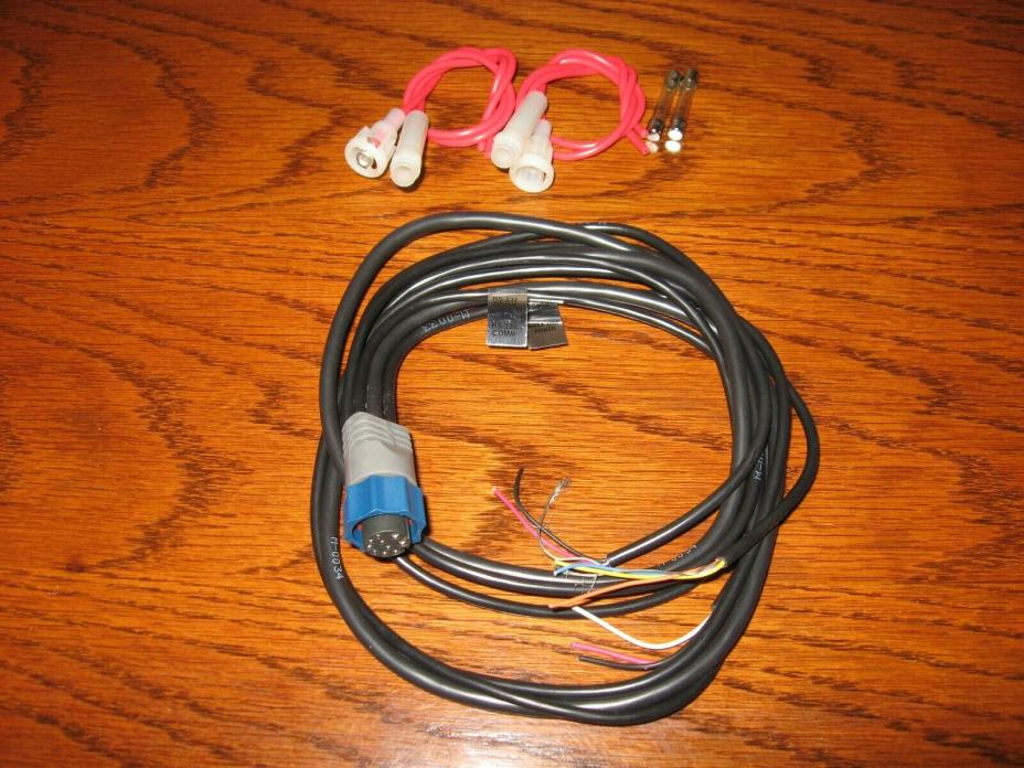 Lowrance Power Cable PC-26BL LCX LMS HDS Globalmap Blue Connector