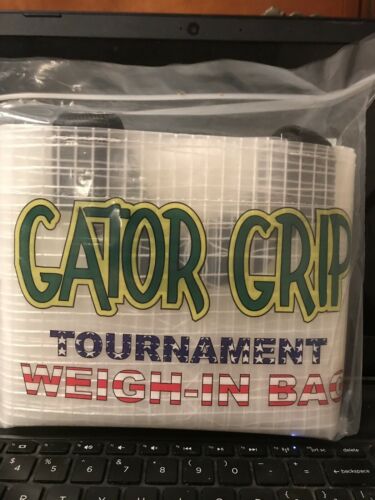 Gator Grip Tournament Weigh in Bag Clear GG-BAG-CLEAR New Sealed Free Shipping