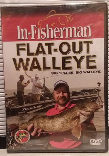 In-Fisherman Flat-Out Walleye New Factory Sealed DVD
