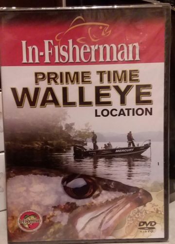 In-Fisherman Prime Time WALLEYE Location DVD, fishing Video