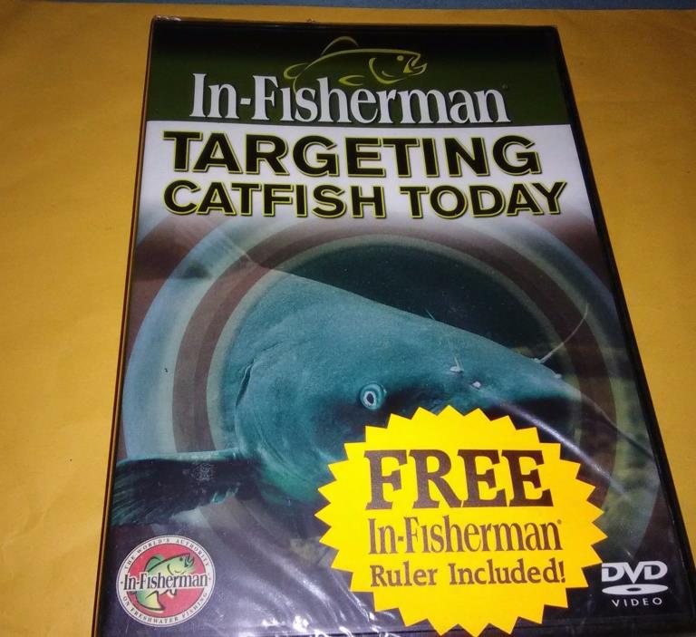 In-Fisherman Targeting Catfish Today New DVD Free ruler included