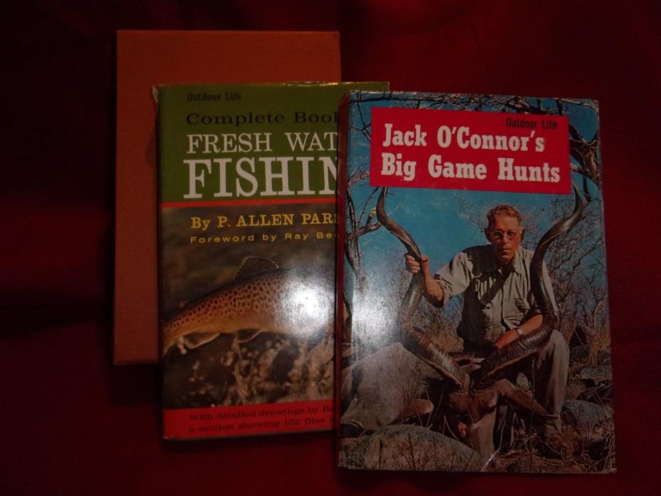 Big Game Hunt by Jack O'Connor & Fresh Water Fishing by Allen Parsons