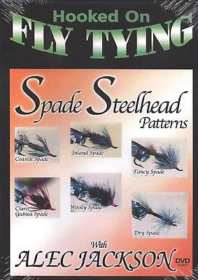 Spade Steelhead Patterns with Alec Jackson - Hooked on Fly Tying - DVD