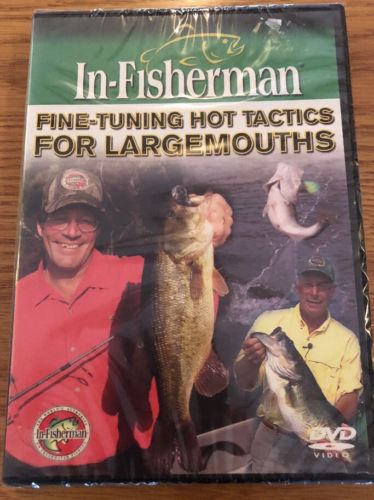 In-Fisherman Fine-Tuning Hot Tactics For Largemouths New Factory Sealed DVD