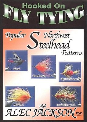 Popular Northwest Steelhead Patterns with Alec Jackson - Fly Tying DVD