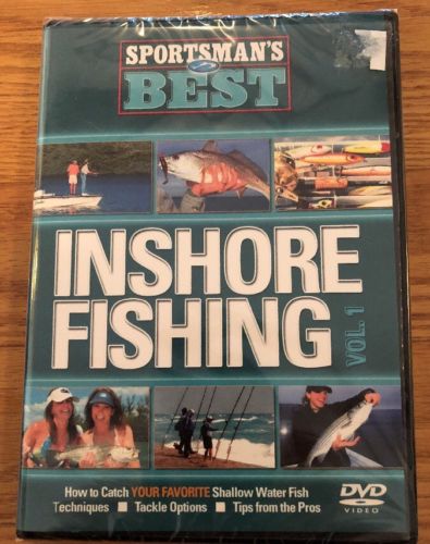SPORTSMAN'S BEST - INSHORE FISHING DVD - VOL 1- Tackle, Tips, Techniques