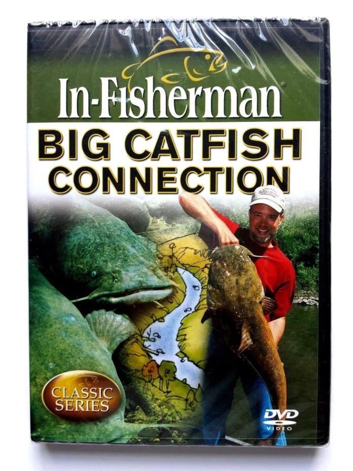 NEW In-Fisherman Big Catfish Connection DVD Prespawn Brushpile Tailwater River