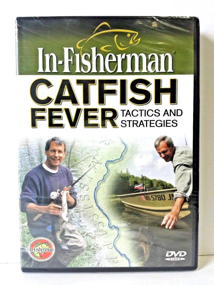 NEW In-Fisherman Catfish Fever Tactics & Strategies DVD Video Fishing