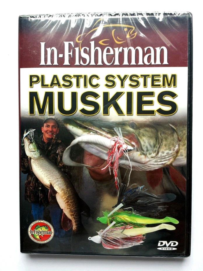 NEW In-Fisherman Plastic System Muskies DVD Jerkbait Spinner Crankbait Fishing