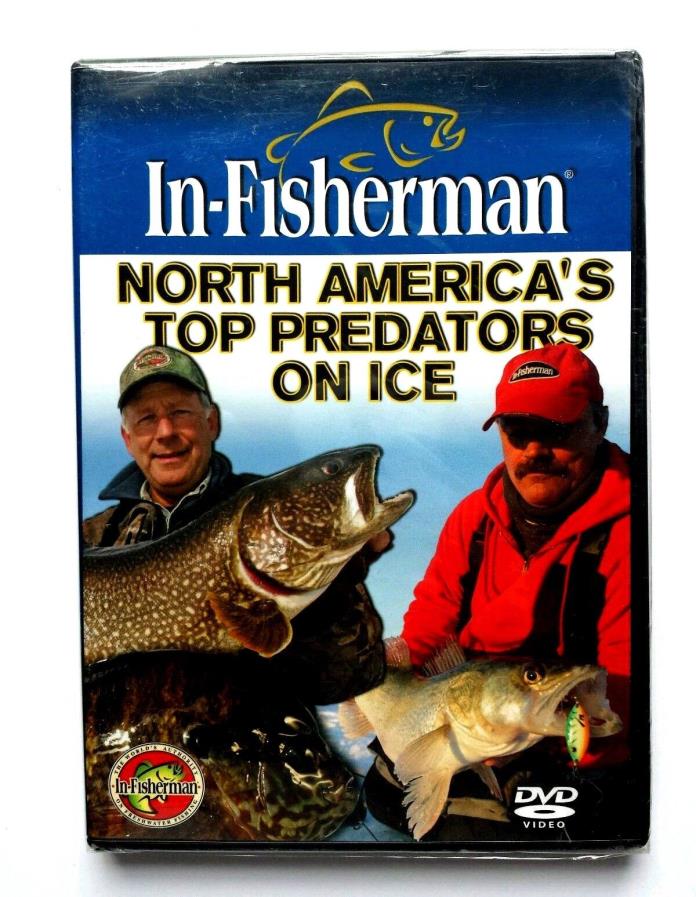 In-Fisherman North America's Top Predators On Ice DVD Panfish Pike Perch Crappie