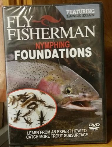 FLY FISHERMAN NYMPHING FOUNDATIONS Lance Egan. Trout DVD New!!!