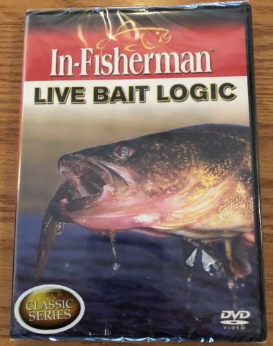 In-Fisherman Live Bait Logic Classic Series DVD New Sealed