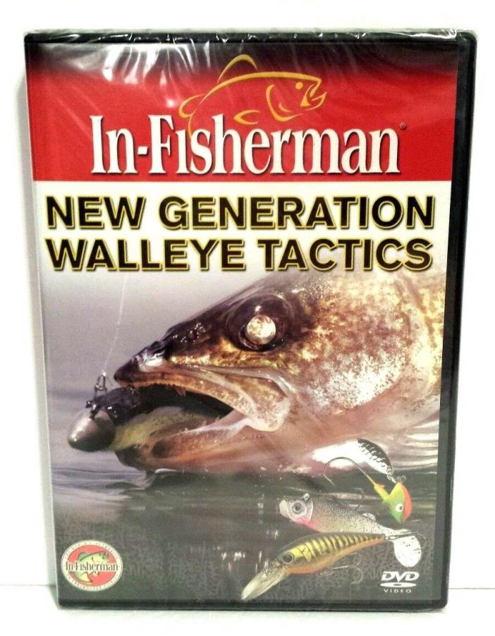 NEW In-Fisherman New Generation Walleye Tactics DVD Video Fishing Bait Fishing
