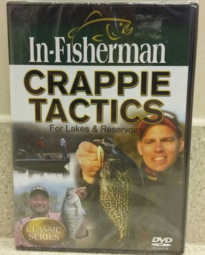 IN-FISHERMAN CRAPPIE TACTICS DVD FOR LAKES & RESERVOIRS NEW!!!