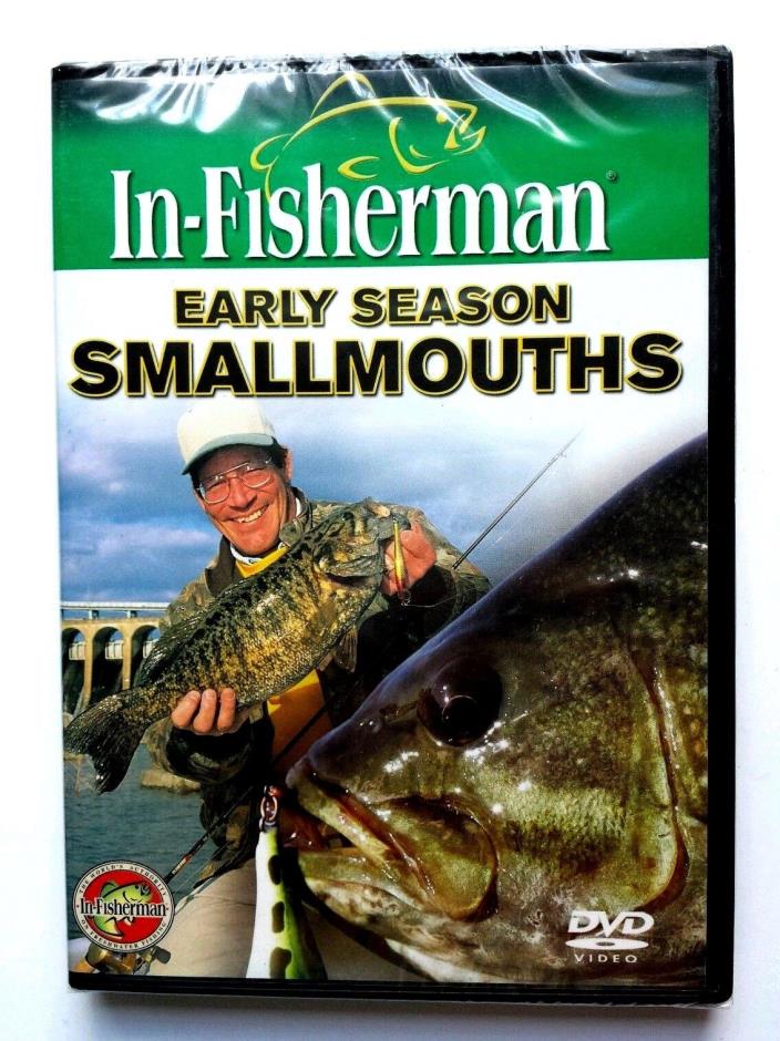 NEW In-Fisherman Early Season Smallmouths DVD Video Temp Wind Position Tackle