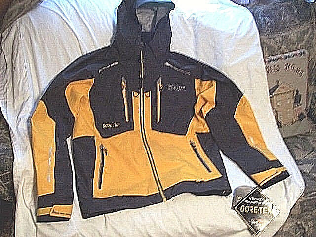 Mens Large Goretex Jacket Fishing Jacket Rain Jacket Light Angler Jacket $300