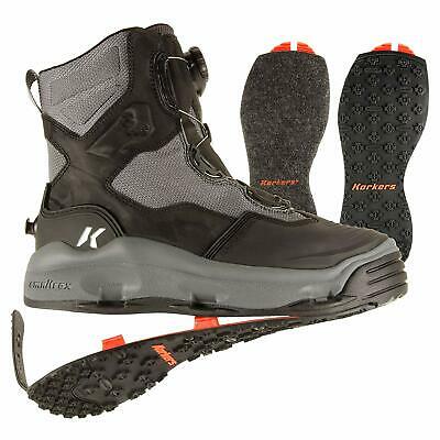 Korkers Mens Darkhorse Fishing Boots with Kling-On - Size 9