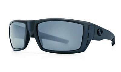 Costa Del Mar Rafael OCEARCH Polarized Sunglasses 580P Matte Gray Silver Mirror
