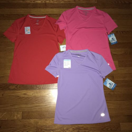 Reel Legends Women's Lot of (3) Performance Fishing T-Shirts Size Small NWT-D