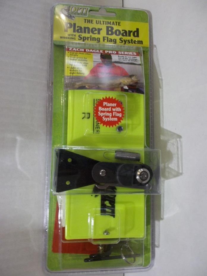 Opti-Tackle 591 Planer Board with Spring Flag System right NIP