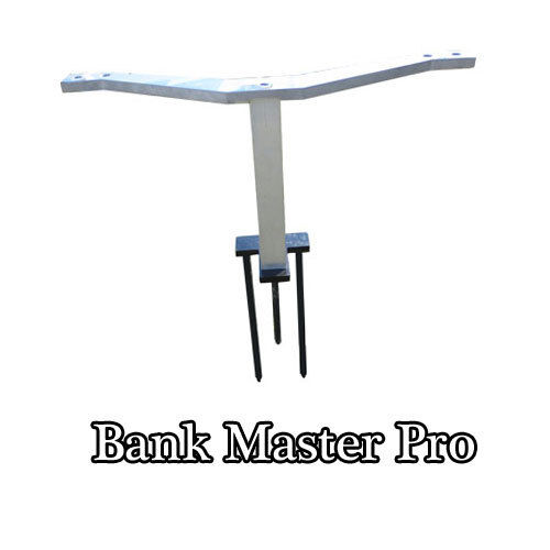 Bank Master Pro - Monster Rod Holders - Bank fishing setup with 3 rod holders