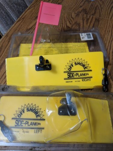2 PACK OFF SHORE PLANER BOARD OR12R RIGHT OR12L LEFT SIDE PLANER WALLEYE SALMON