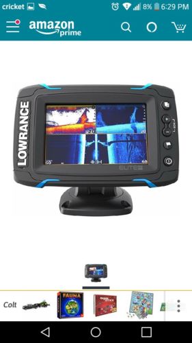 Lowrance Elite-5 Ti Touch Combo with CHIRP Sonar & HDI Transducer