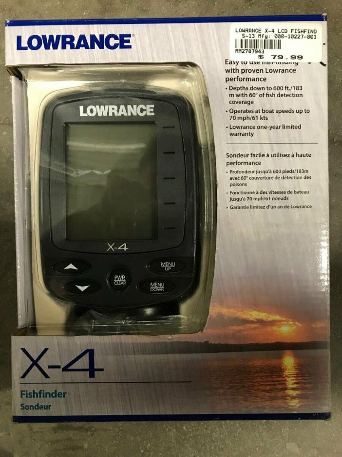 Lowrance X-4 Fish Finder MM2787943-DAL