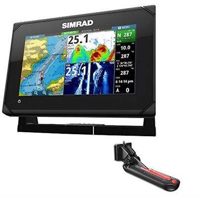 Simrad GO7 XSE Chartplotter/Fishfinder w/TotalScan Transom Mount Transducer