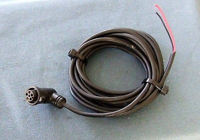 Humminbird PC-8  Power Cable For  (LCR's-8000 4-ID,40-ID,4x6, CVR 1000)