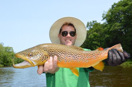 Guided Fly Fishing Trip West Michigan 2019