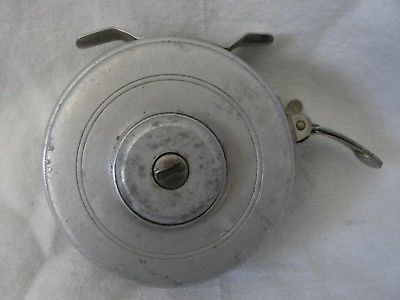 Vtg South Bend Oren-O-Matic No 1125 Fly Fishing Reel Silver Aluminum Made in USA