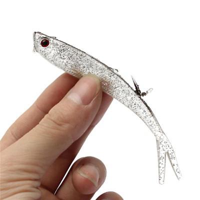 75mm Soft Silicone Tiddler Bait Fish Salt Water Lures Fishing Tackle