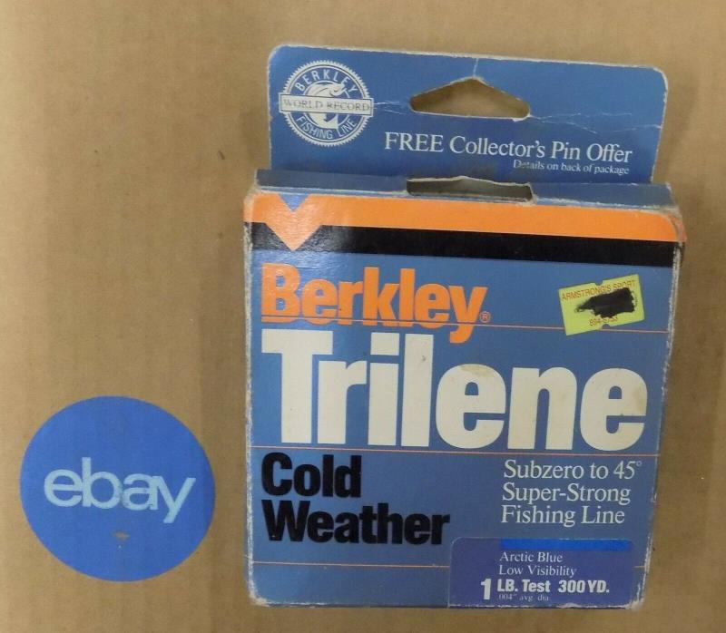 Berkley Trilene Cold Weather Ice Line 1# 300yd  NIP