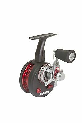 Frabill Straight Line 371 Ice Fishing Reel in Clamshell Pack Black