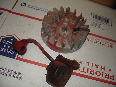 Eskimo Model 8900 coil and flywheel    ice auger part