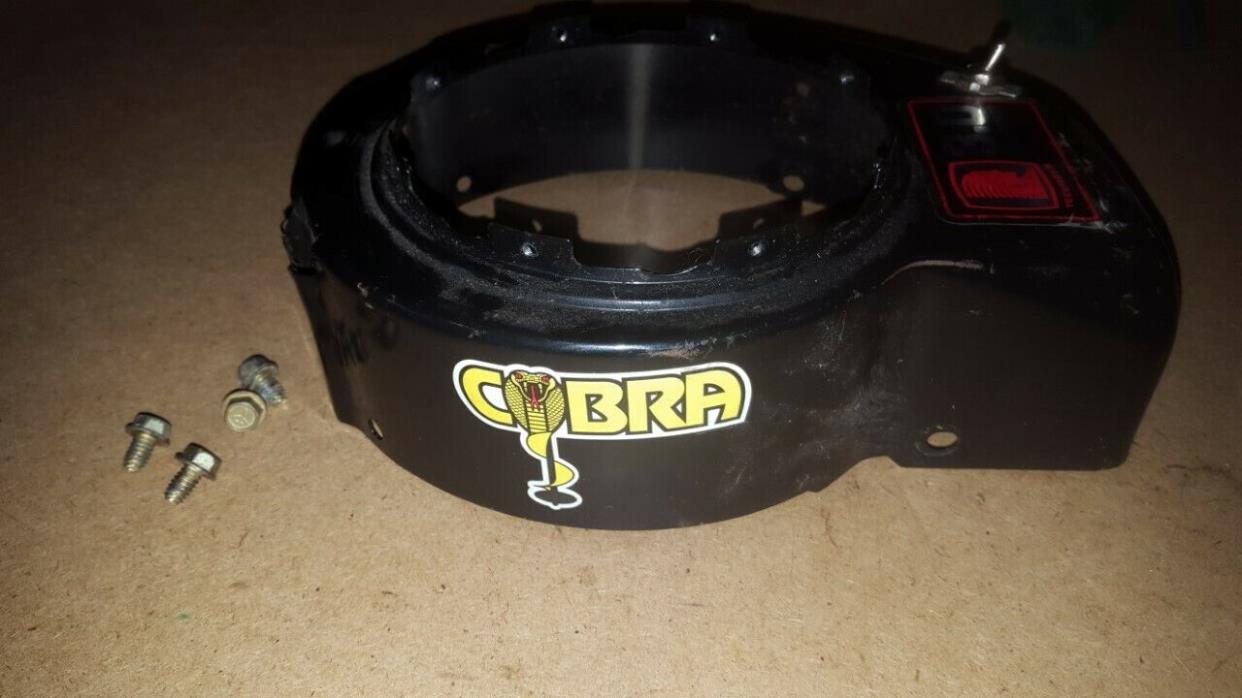 strikemaster cobra 3.0 hp ice auger flywheel cover choke   3.0hp strike master
