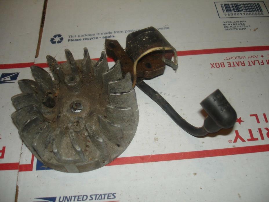 Strikemaster Magnum 3 Plus 49cc coil and  fly wheel    ice auger part