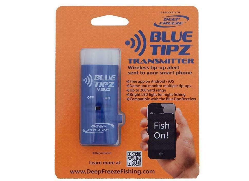 Deep Freeze Fishing BlueTipz Transmitter, Wireless Transmitter for Smartphone...