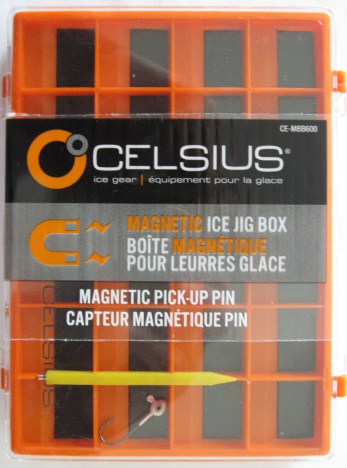 CELSIUS  Magnetic Ice Jig Box - 44 Compartments