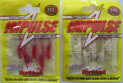 2 - Northland Tackle  IMPULSE SCUD BUG™- Bloodworm Red & Glow White