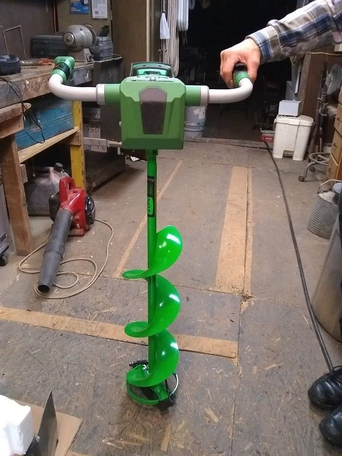 Auger elec. Ion Lithium Electric Ice Auger