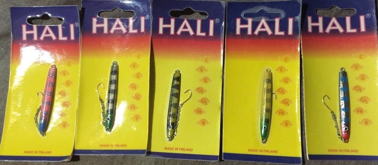 TDM Lot 5 Hali Sukkula 50  Nils Master Ice fishing lures jigs  NEW