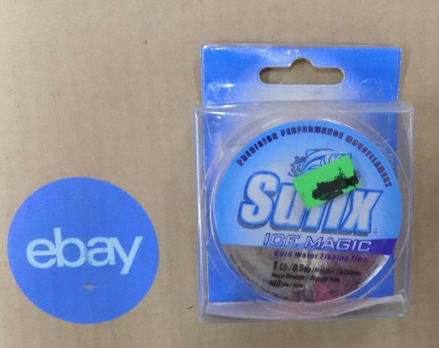 Sufix Ice Magic Fishing Line 1# 6# 100yd  (Select One) USA NIP