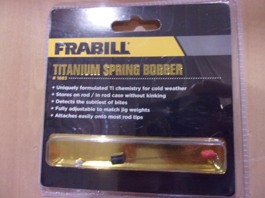 FRABILL TITANIUM spring bobber   #1683  NIP
