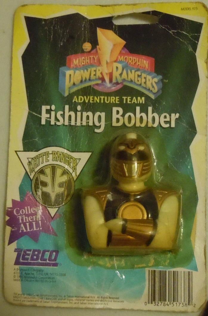 Vintage 1995 Power Ranger Fishing Bobber by Zebco unopened package