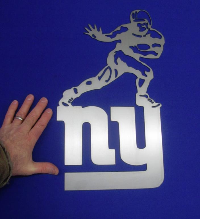 Football NEW YORK NY Man Cave Shop Office Plasma Cut GIANTS Wall Art Sign