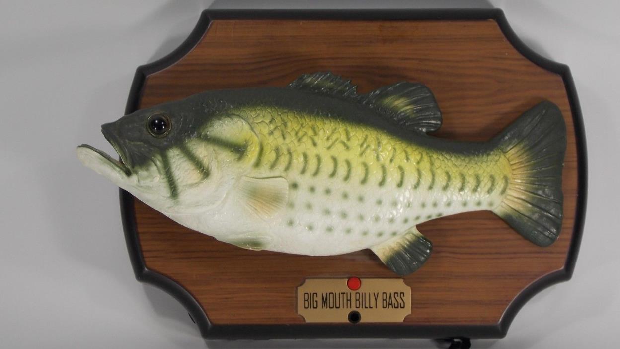 Big Mouth Billy Bass Motion Activated Fish 