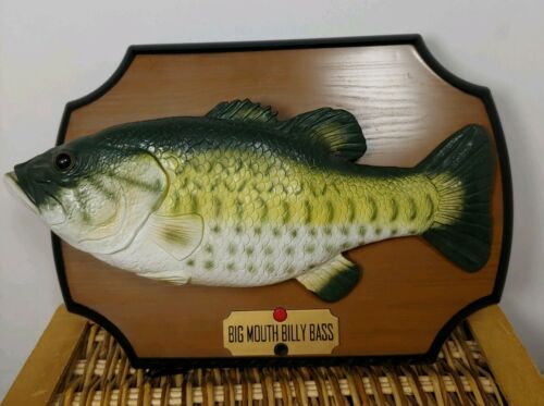 Big Mouth Billy Bass Take Me To The River Don't Worry Be Happy 1999 WORKS