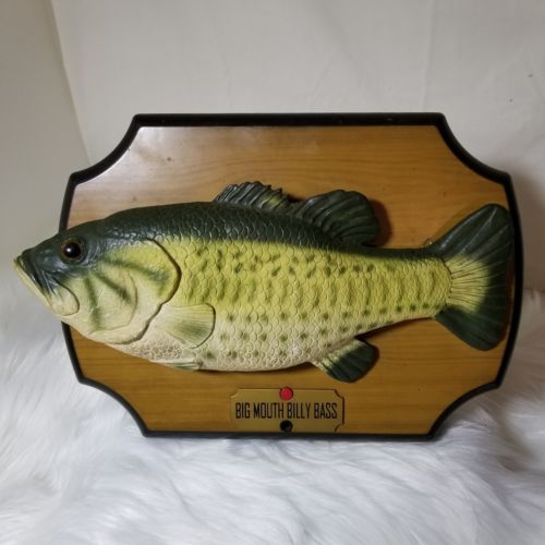 1999 Singing Big Mouth Billy Bass Tested and Working Gemmy Industries